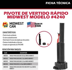 Compact Leak Proof Fuel Can Spout with Automatic Stop – Ideal for Diesel & Gas