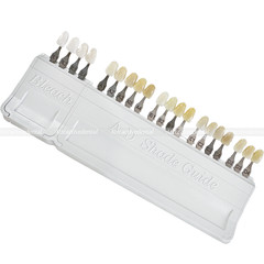 USA Dental Teeth Shade Guide Porcelain 20 Color A-D Tooth 4 Bleach Vivadent