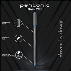Pentonic Premium Ball Point Pen 1.0 mm Medium Point, 10-Count, Assorted