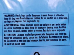 8″x10″ Poly Bags Resealable Suffocation Warning Clear Lip & Tape 1.5 mil Apparel