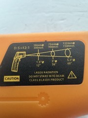 Xueliee GM320 infrared thermometer.Temperature range is -50°C&380°C(-58°F&716°F)