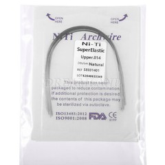 Orthodontic Niti Arch Wire Super Elastic Natural Nature Form Round choose