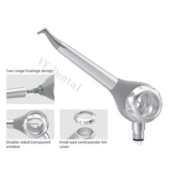 Dental Air Flow Teeth Polishing Polisher Handpiece Hygiene Prophy Jet 2/4 Holes