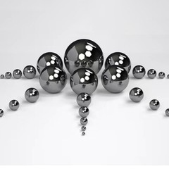Solid Stainless Steel Ball Precision Ball Impact Weight Test Ranging from 1g-5kg