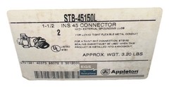 APPLETON STB-45150L CONDUIT CONNECTORS 2PC