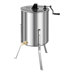 VEVOR Manual Honey Extractor 4/8 Frame Beekeeping Honeycomb Stainless Steel