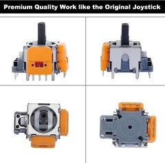 Hall-Effect Joysticks Compatible for Controller 3D Analog Thumb Stick Module