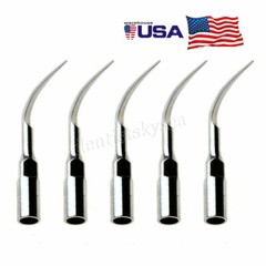 10Pcs Dental Tip Ultrasonic Piezo Perio Scaling Handpiece P1 for EMS WOODPECKER