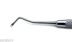 Dental Excavator 17W Restorative Instrument 1.2/1.25mm Spoon End Stainless Steel