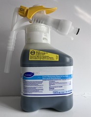 1 Diversey 3064211 Crew Restroom Floor & Surface Non-acid Disinfectant 1.5 L