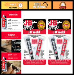High Strength Steel Reinforced Epoxy – 2 Pack, Dark Grey, Original Formula