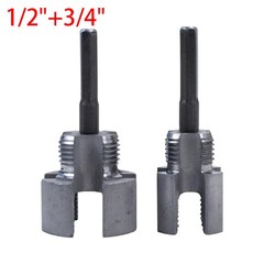2pcs Integrated Internal & External Pipe Threading-Tool,PVC Pipe Threader Kit