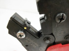 MOLEX 640012100C RHT-8765 HAND CRIMP TOOL 14 – 12 AWG – NO LOCATOR 64001-2100