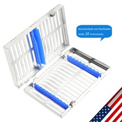Stainless Sterilization Cassette cassette Signature 10 Instrument Capacity