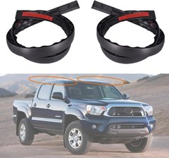 2Pcs Roof Drip Molding Weatherstrip Fit for Toyota Tacoma Double CAB 2005-2015,