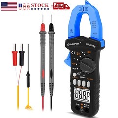 Digital Clamp Meter AC DC Current Multimeter TrueRMS 6000 Counts Amp Volt Tester