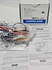 White Rodgers 90-113 Fan Control Center, SPDT (120V Primary 60Hz, 24V Secondary)