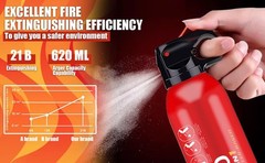 4 In1 Fire Extinguisher with Mount Fire Extinguishers for the House/Car/Kitchen