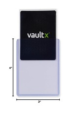 Vault X Toploaders 35pt (100 Pack), 3″ x 4″ Seamless Clear Rigid Card Holders…