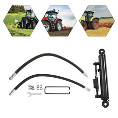 Hydraulic Top Link Cat. 1-1 with Locking Block 16 1/8- 22 7/16″ with 2* Hose