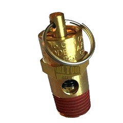New 1/4″ NPT 175 PSI 67 SCFM Air Compressor Relief Pressure Safety Valve, Tan…
