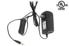 Showcase 5 LED Mini Spotlight with track + UL Power Supply for tradeshow display