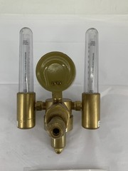 Harris 3100140 Model 356-AR/HE-580 Single Stage Dual Flowmeter Regulator