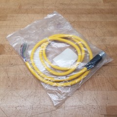 Turck CKM 19-19-2/S101 4021M Cordset, U-04748, 150V, 9A (3), 2A (16) – NEW