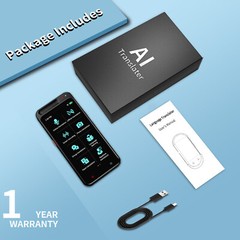5.0″ touch Screen 138 Language Translator Two-Way Voice online offline translate