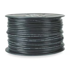 Carol C1202 Communication Cable, 2 C, Black, Carolprene(R), 100 Ft.