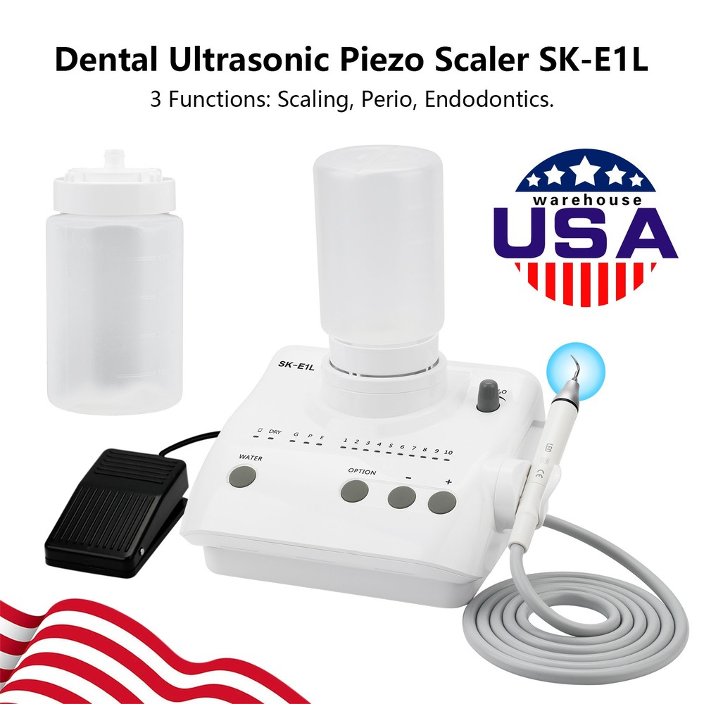 For Cavitron Dental Portable Ultrasonic Scaler 2*Bottles Fit EMS LED Handpiece