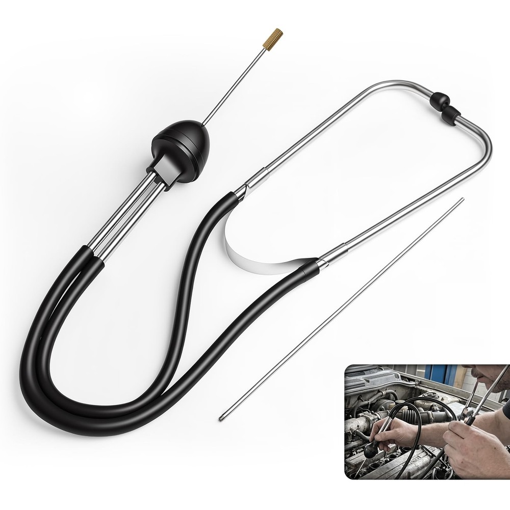 Mechanic Stethoscope Automotive Engine Noise Diagnostic Tool – Sound Detectio…