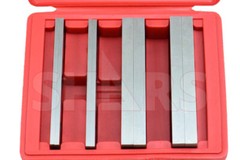 3/16″ & 1/2″ 8PCS PRECISION 4 MATCHED PAIRS STEEL GROUND PARALLEL SET CASE #[