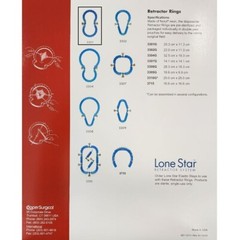 *1-Pack* Cooper Surgical Lone Star Retractor Ring System Sterile 3301G