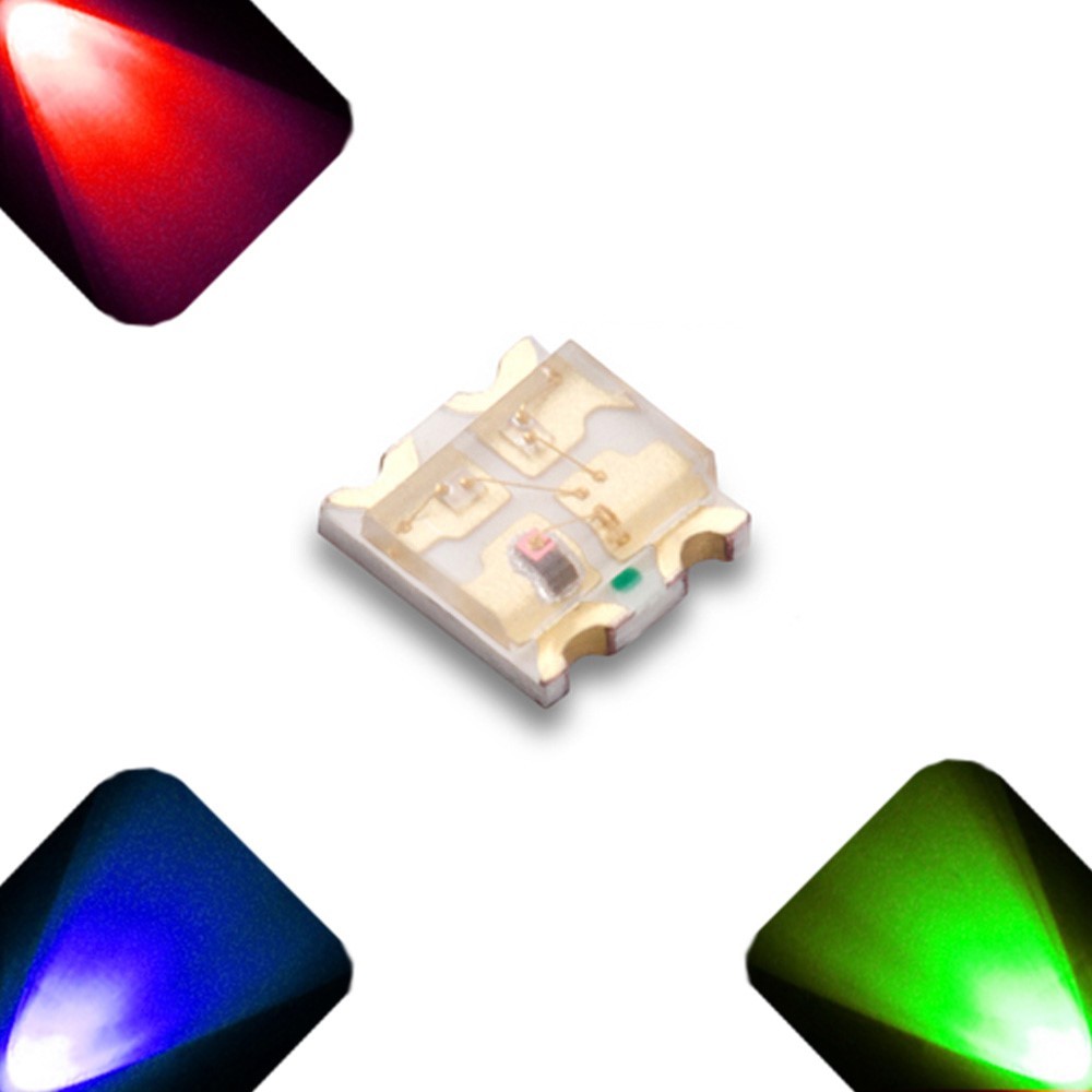10 x 0807 0805 SMD RGB Slow Changing Ultra Bright LED Light Fading Green Light