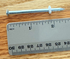 Gunnebo Fastening Uniset 62MM DH-250 8 MM Head Drive Pin 2.5″ Long Qty 100 New