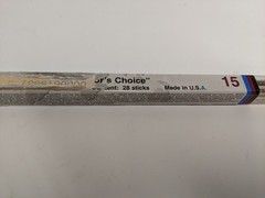 Silvaloy Excel 15 15% Silver Brazing Rods .050 x 1/8 x 20 In 28 Sticks