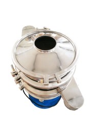 2 Layers Vibrating Screen 15.7in Vibrating Sieve Screen Shaker with Sealing Ring