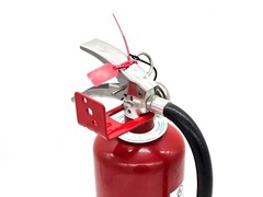 🔥🧯4-FORK STYLE WALL MOUNT 5,10, 20 lb.SIZE FIRE EXTINGUISHER (AMEREX) BRACKETS
