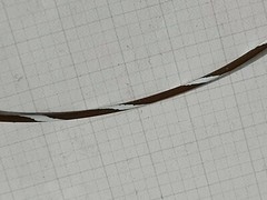 Harbour #16awg M16878/11-16-19S Milspec TC FEP K Hook-up Wire Brown w/White/50ft