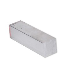 1″ x 1″ Aluminum Flat Bar, 6061 Square, 8 Inch Length, T6511 Mill Stock, 1″