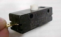 10 Cherry Micro Switches Microswitch 15A 3/4 HP 125V 0E1324EC Normally Closed