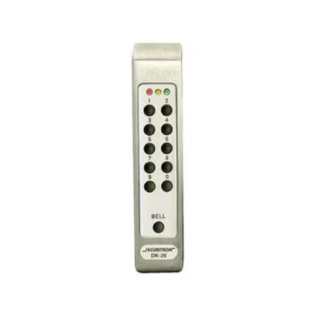 Securitron Dk-26Ss Access Control Keypad, 59 User Code