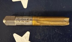 WIDIA GTD 3/8-24 Tap NF G H4 USA HS HSS E0601 One Tap