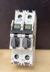 BUSSMANN CCP2-2-30CC Fuse Block,0 to 30A,600VAC