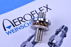 Aeroflex / Weinschel 32 GHz SMA RF Microwave Bulkhead Adapter NEW
