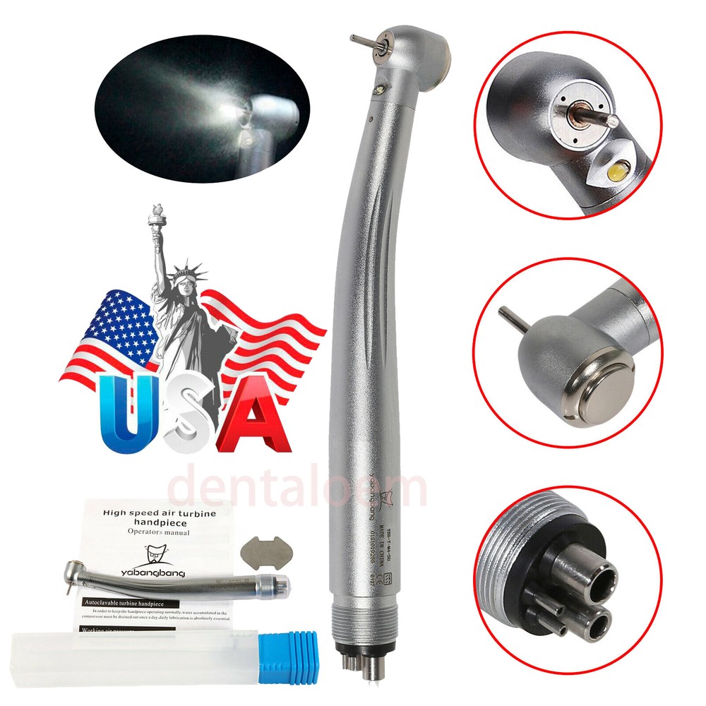 2/4Hole Dental LED E-generator High Speed Handpiece Fit KaV OEM