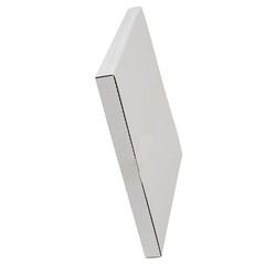 100 Pack 12.5″ Album Storage Box White Corrugated Paper Mailer For Records Photo