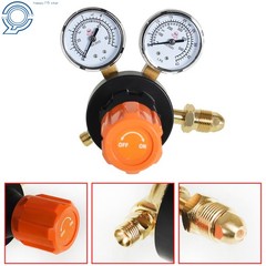 Easy To Install Oxygen And Propane Regulators Oxygen CGA-540 / Acetylene CGA-510