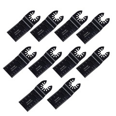 124PCS Oscillating Tool Blade Set Titanium Multi-Tool Blades with Sandpaper